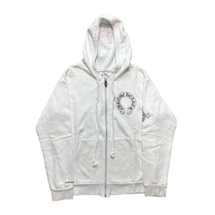 Chrome Hearts Cross Logo Hollywood USA Zip Hoodie