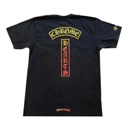 Chrome Hearts Gradient Logo T-Shirt Black