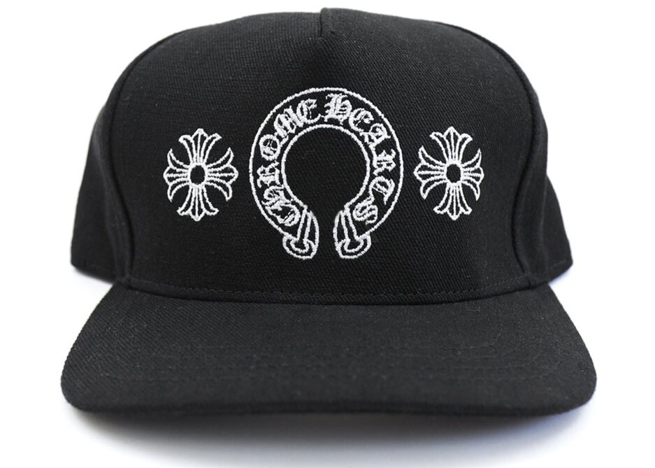 Chrome Hearts Horseshoe Denim Baseball Black Hat