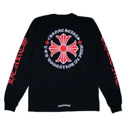 Chrome Hearts Made In Hollywood Plus Cross LS Sweatshirt