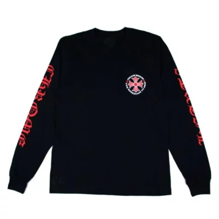 Chrome Hearts Made In Hollywood Plus Cross LS Sweatshirt