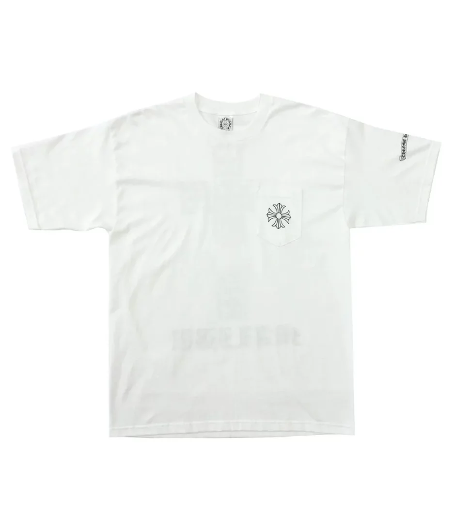 Chrome Hearts Malibu Exclusive Square Cross T-Shirt White