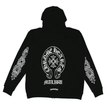 Chrome Hearts Malibu Horse Shoe Zip Up Hoodie