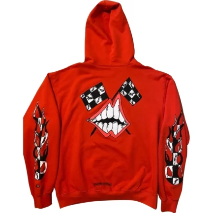 Chrome Hearts Matty Boy Art Basel Red Hoodie