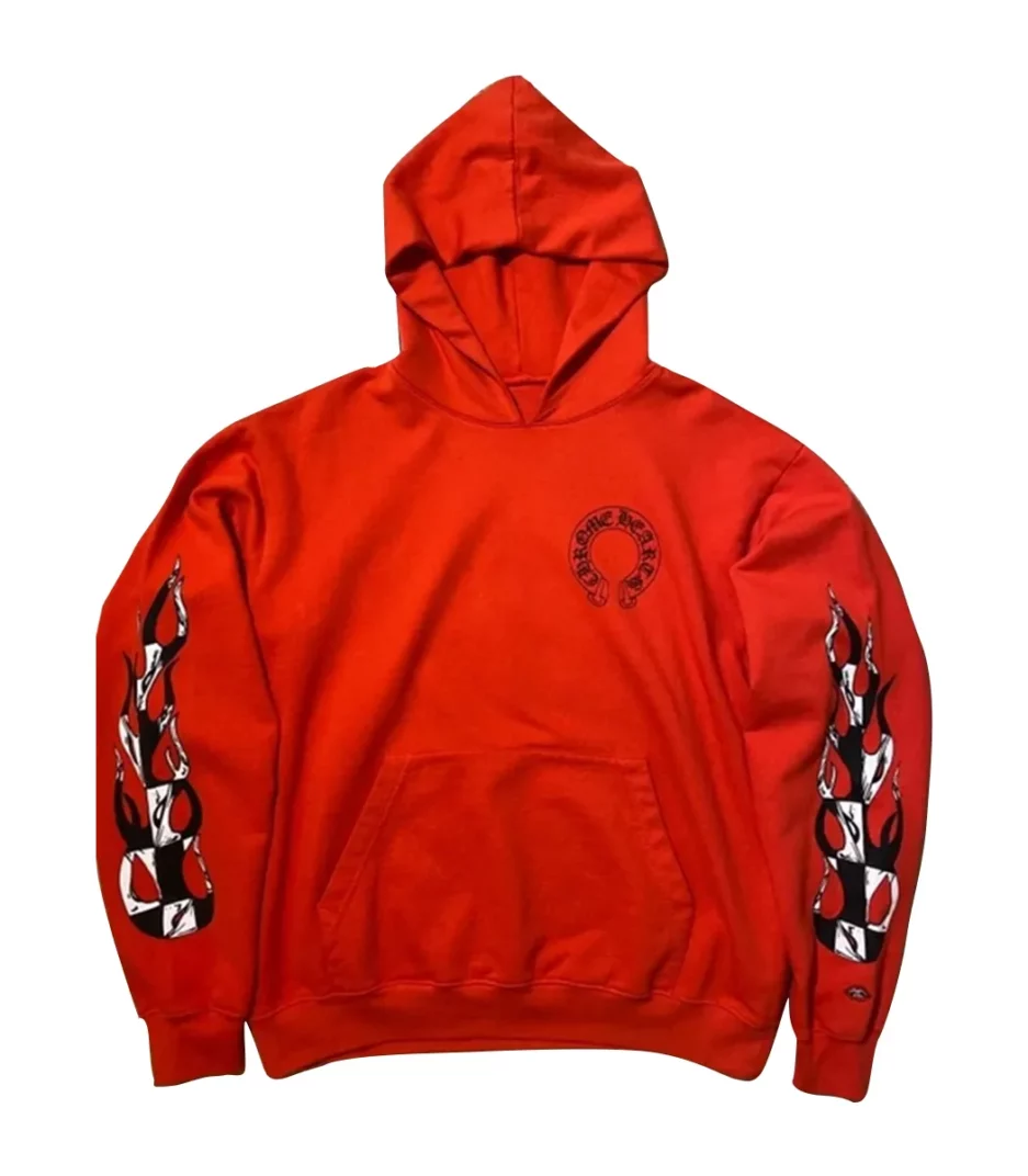 Chrome Hearts Matty Boy Art Basel Red Hoodie