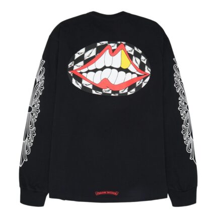 Chrome Hearts Matty Boy Flower Chomper L-S Sweatshirt