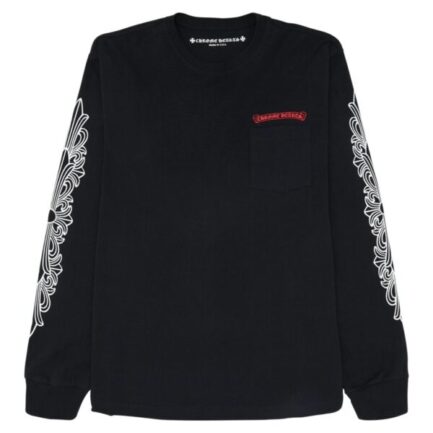 Chrome Hearts Matty Boy Flower Chomper L-S Sweatshirt