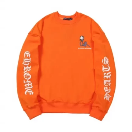 Chrome Hearts Matty Boy Orange Sweatshirt