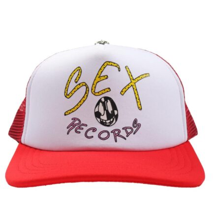 Chrome Hearts Matty Boy Sex Records Logo Trucker Hat