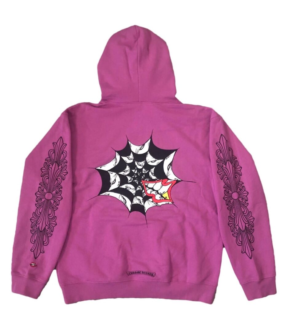 Chrome Hearts Matty Boy Spider Web Hoodie