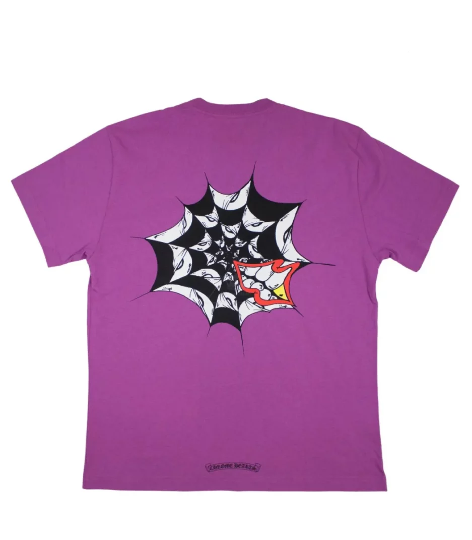 Chrome Hearts Matty Boy Spider Web T-Shirt