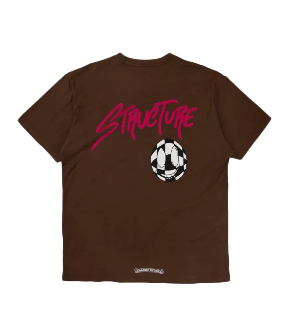 Chrome Hearts Matty Boy Structure T-Shirt Brown