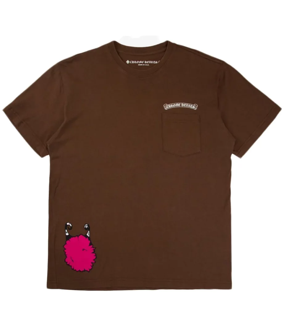 Chrome Hearts Matty Boy Structure T-Shirt Brown