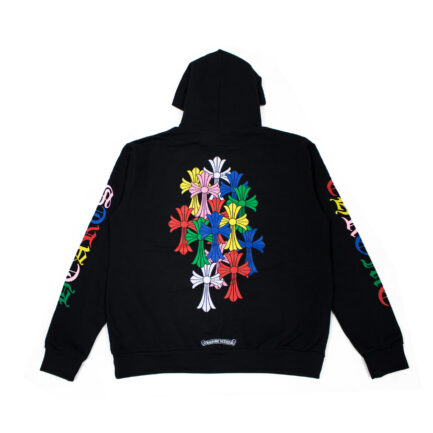 Chrome Hearts Multi Color Cross Cemetery Hoodie