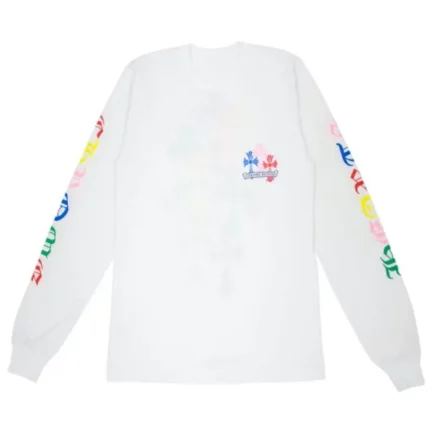 Chrome Hearts Multi Color Cross Cemetery Sweatshirt