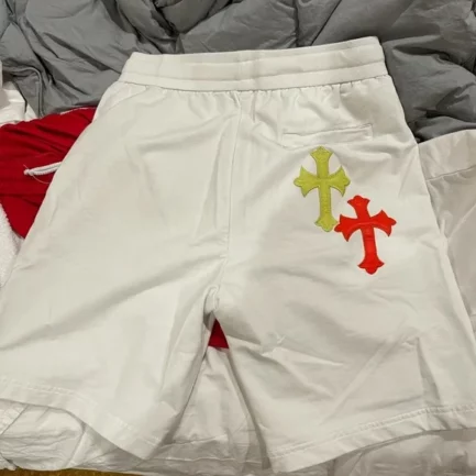 Chrome Hearts Multi Colored Cross Shorts