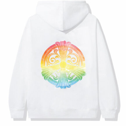 Chrome Hearts Peace N Love White Hoodie