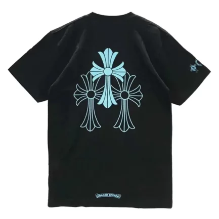 Chrome Hearts Triple Cross Logo T-Shirt Black